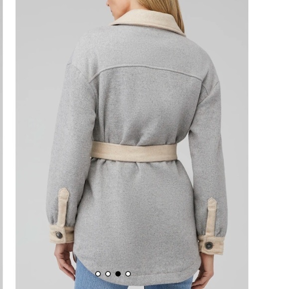 LINE & DOT Harrison Wool Belted Jacket XS - Picture 2 of 14